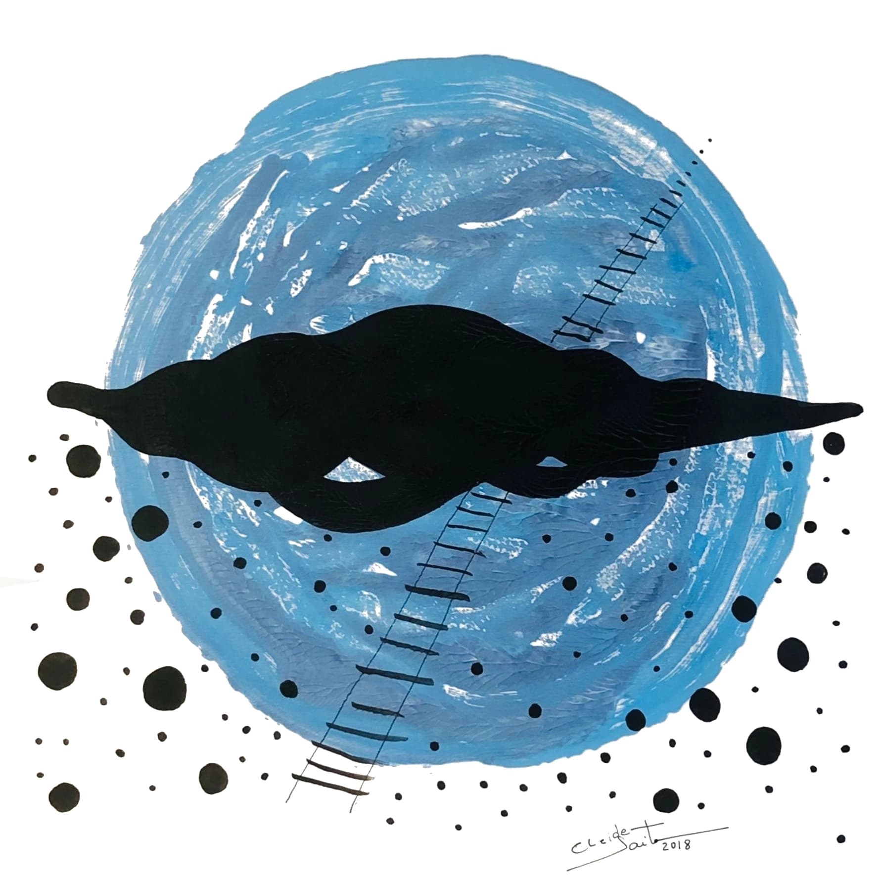 La lune masquée ce soir